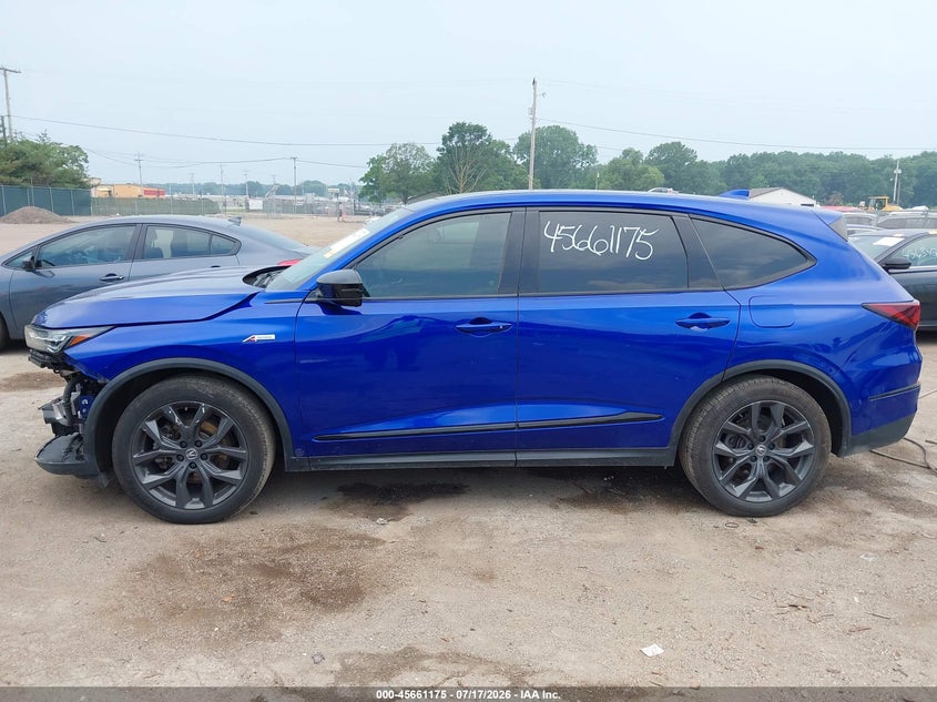 2022 Acura Mdx A-Spec Package VIN: 5J8YE1H01NL005164 Lot: 45661175