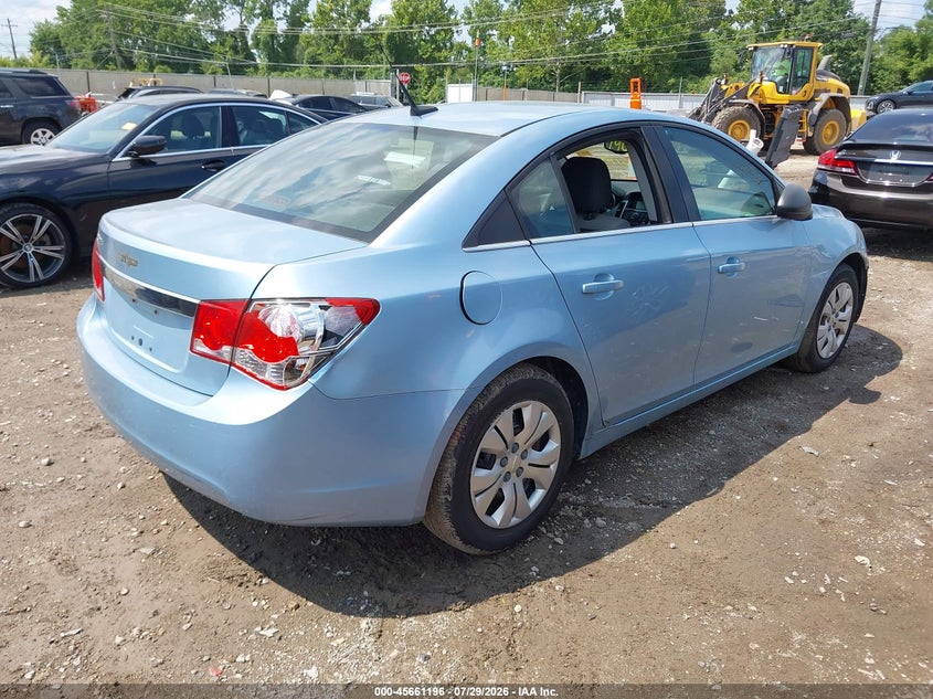 Vin: 1g1pc5sh6c7151743, lot: 46159768, chevrolet cruze ls 20124