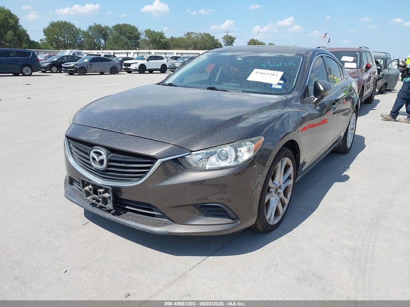 Vin: jm1gj1v51g1413880, lot: 46159775, mazda mazda6 i touring 20162