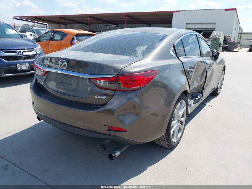Vin: jm1gj1v51g1413880, lot: 46159775, mazda mazda6 i touring 20164