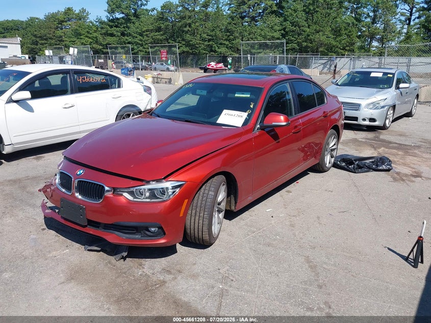 2018 BMW 320I xDrive VIN: WBA8A3C51JA357673 Lot: 45661208