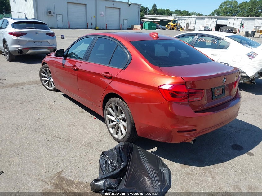 2018 BMW 320I xDrive VIN: WBA8A3C51JA357673 Lot: 45661208