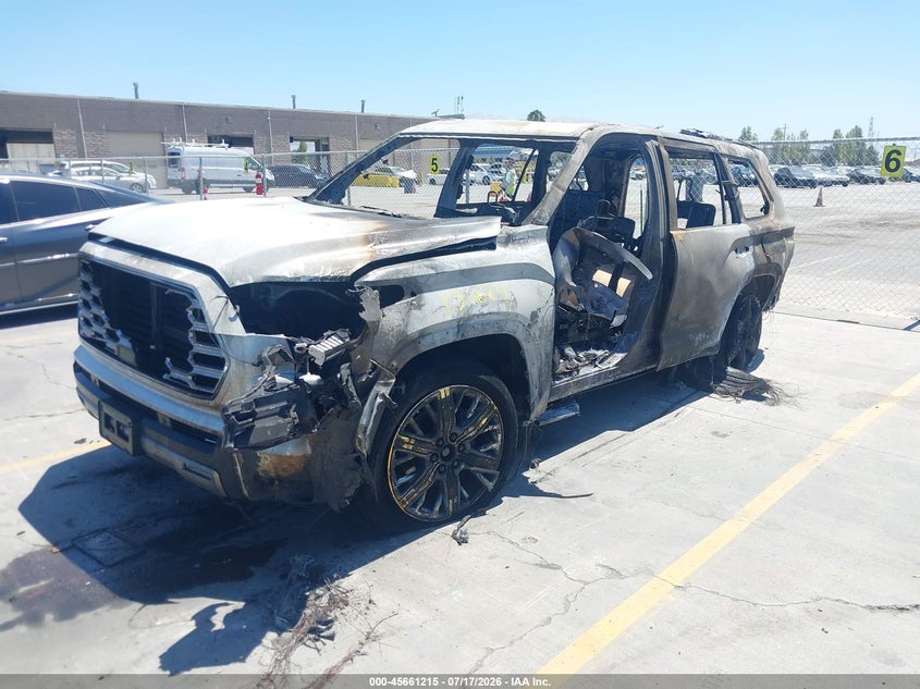 Vin: 7svaaaba5sx066010, lot: 46159787, toyota sequoia capstone 20252
