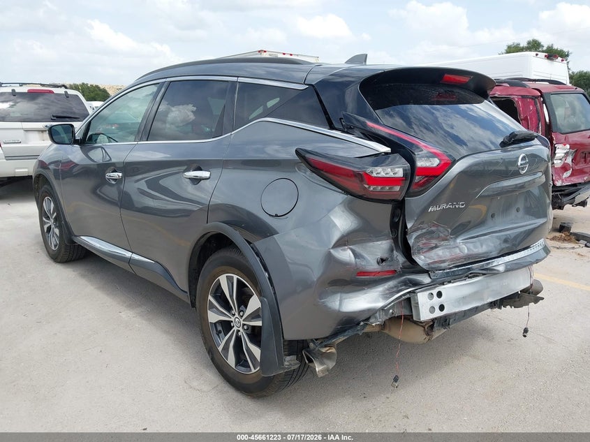 2021 Nissan Murano Sv Fwd VIN: 5N1AZ2BJ8MC111651 Lot: 45661223