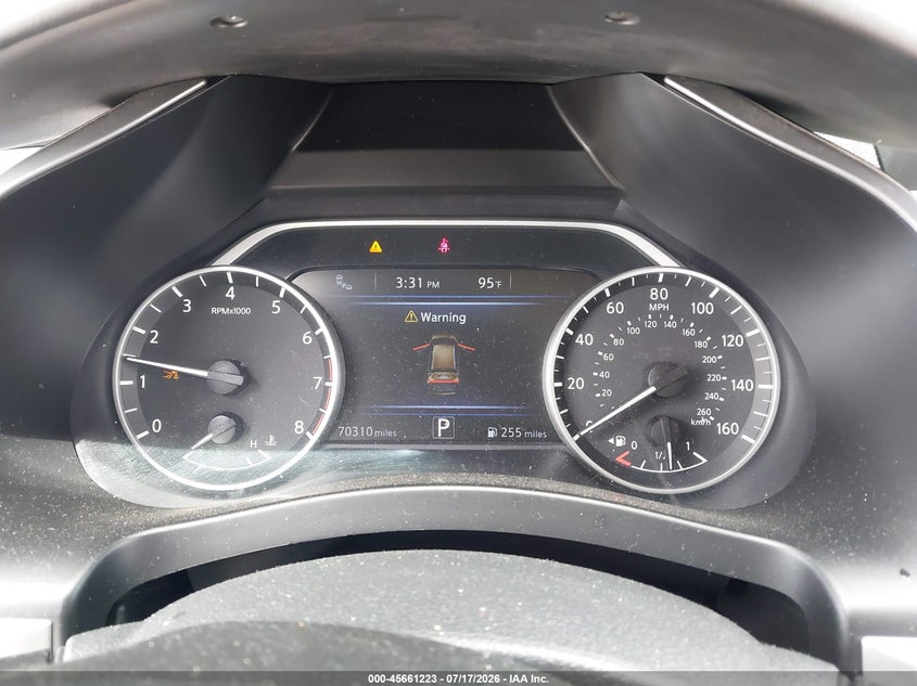 2021 Nissan Murano Sv Fwd VIN: 5N1AZ2BJ8MC111651 Lot: 45661223