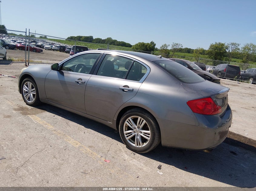 2013 Infiniti G37X VIN: JN1CV6AR9DM768513 Lot: 45661229