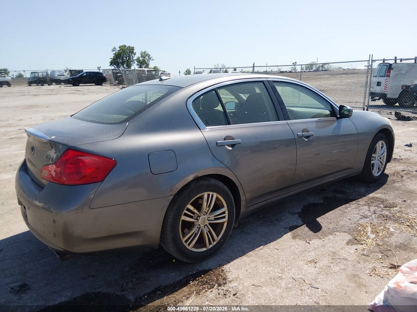 2013 Infiniti G37X VIN: JN1CV6AR9DM768513 Lot: 45661229