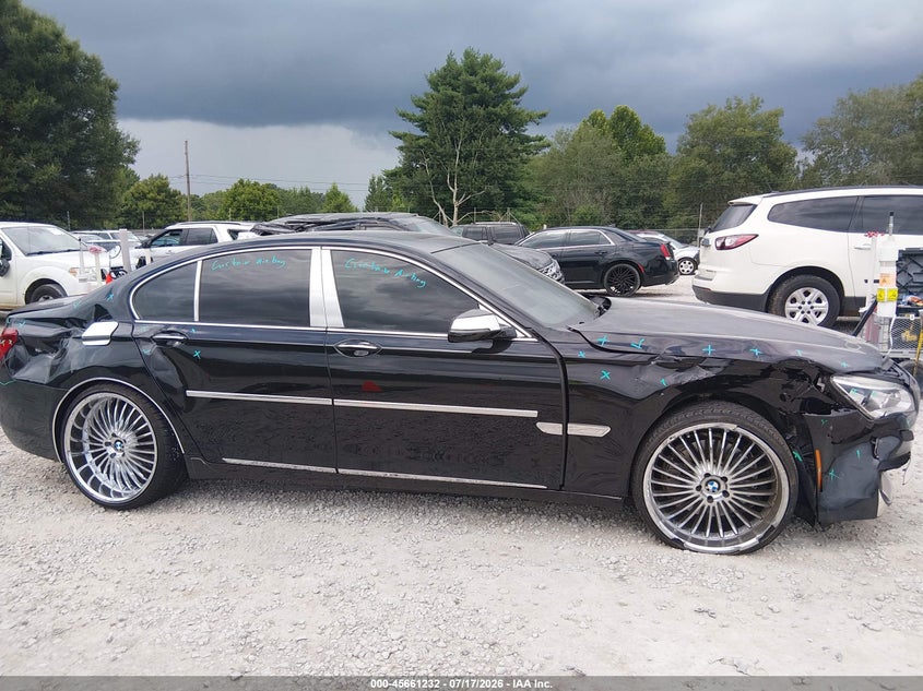 2013 BMW 750I xDrive VIN: WBAYB6C50DC998269 Lot: 45661232