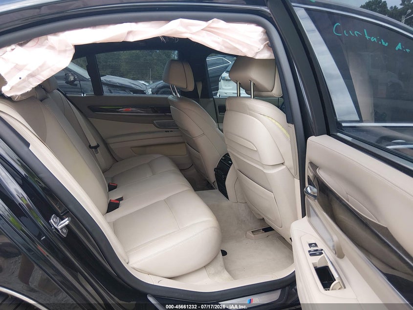 2013 BMW 750I xDrive VIN: WBAYB6C50DC998269 Lot: 45661232