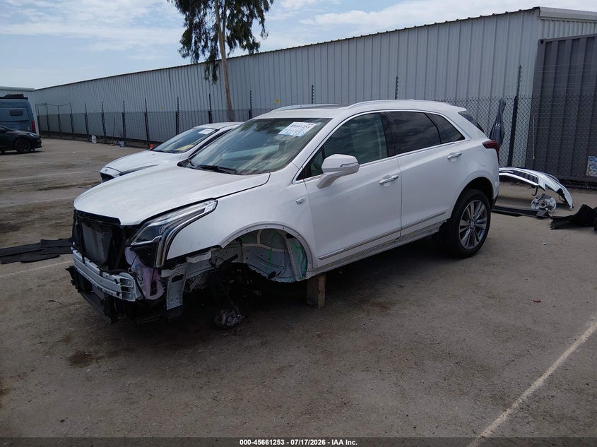 Vin: 1gykncrs7rz734718, lot: 46159825, cadillac xt5 fwd premium luxury 20242