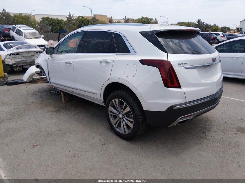 Vin: 1gykncrs7rz734718, lot: 46159825, cadillac xt5 fwd premium luxury 20243