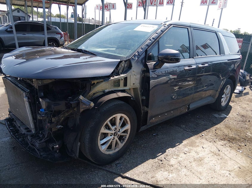 Vin: kndnb4h35r6337196, lot: 46159852, kia carnival mpv lx 20242