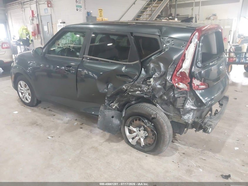 Vin: kndj23au0l7100211, lot: 46159853, kia soul lx 20203