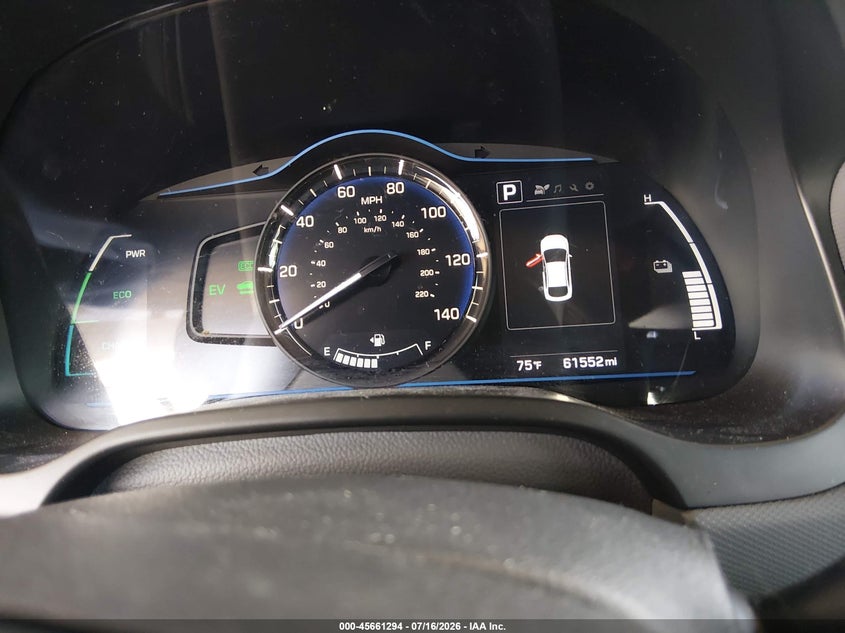 2018 HYUNDAI IONIQ HYBRID auction photo 7