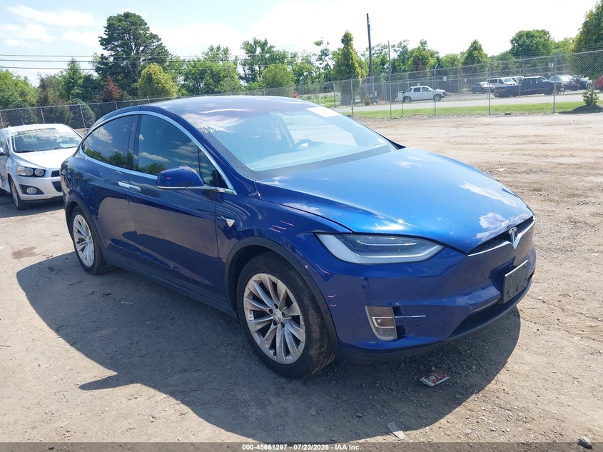 2020 TESLA MODEL X auction photo 1