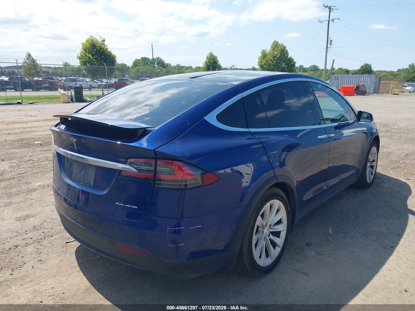 2020 TESLA MODEL X auction photo 4