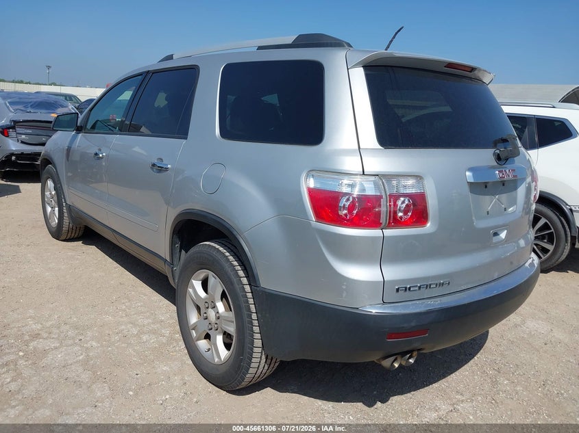 Vin: 1gkkrnedxbj379209, lot: 46159879, gmc acadia sl 20113