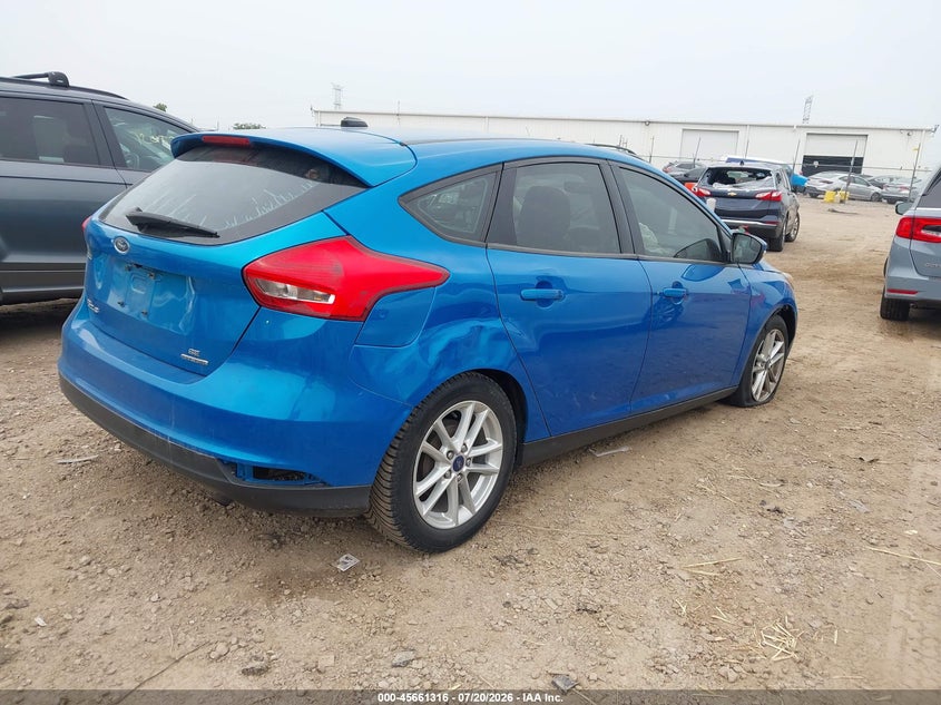 2016 Ford Focus Se VIN: 1FADP3K24GL328291 Lot: 45661316