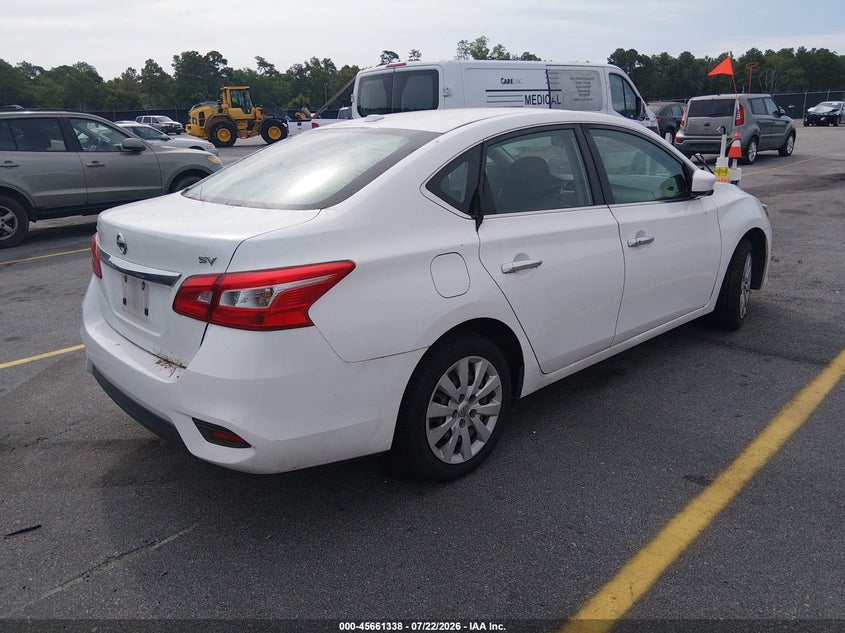 2017 NISSAN SENTRA auction photo 4