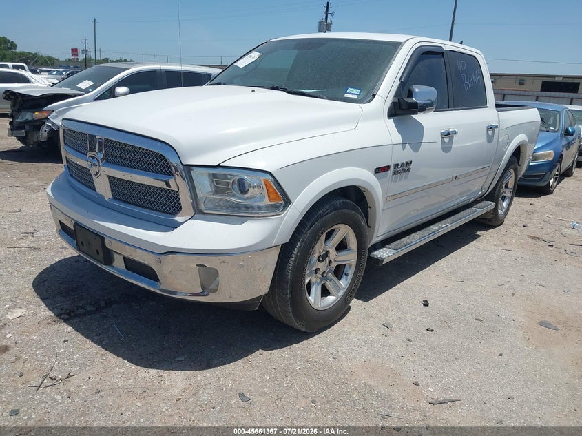 Vin: 1c6rr7pmxfs557002, lot: 46159940, ram 1500 laramie limited 20152