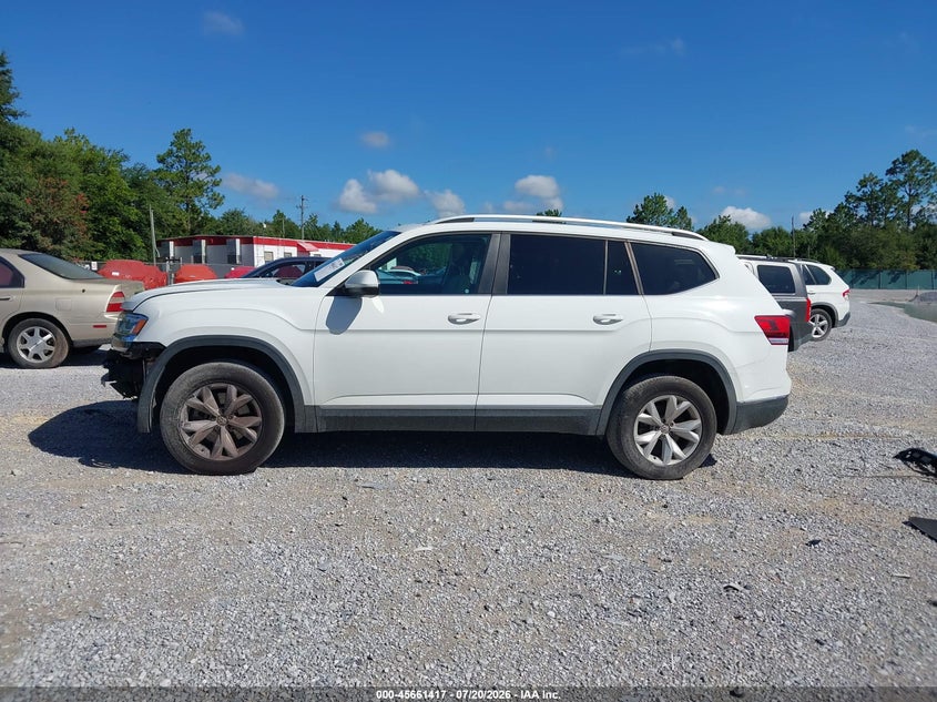 2018 Volkswagen Atlas 3.6L V6 Sel VIN: 1V2MR2CA8JC502180 Lot: 45661417