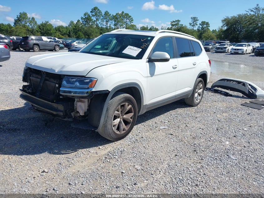 2018 Volkswagen Atlas 3.6L V6 Sel VIN: 1V2MR2CA8JC502180 Lot: 45661417
