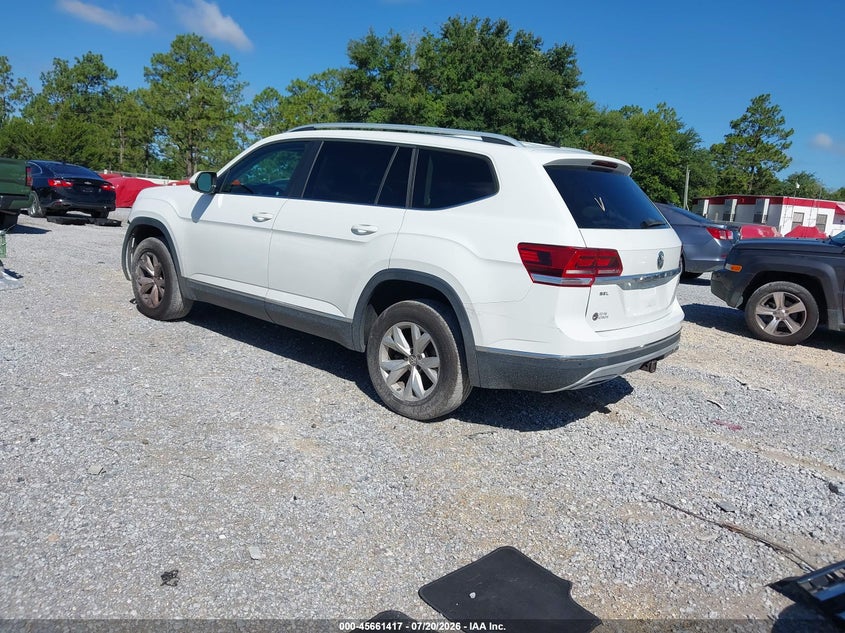 2018 Volkswagen Atlas 3.6L V6 Sel VIN: 1V2MR2CA8JC502180 Lot: 45661417