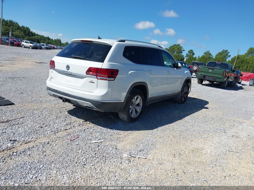 2018 Volkswagen Atlas 3.6L V6 Sel VIN: 1V2MR2CA8JC502180 Lot: 45661417
