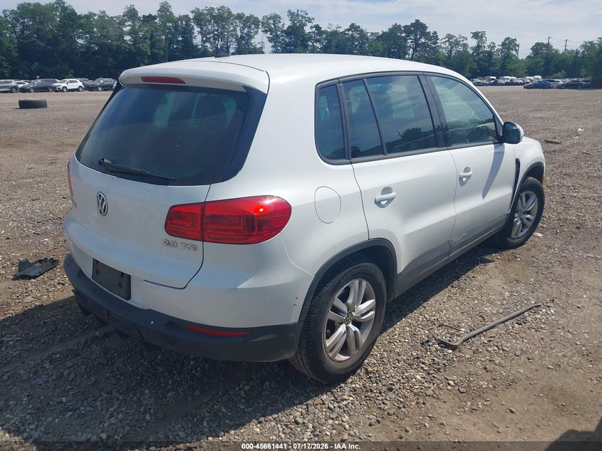 2012 VOLKSWAGEN TIGUAN auction photo 4