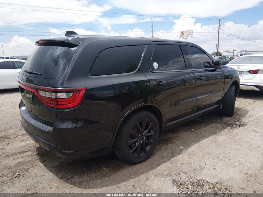 Vin: 1c4rdhag6jc201486, lot: 46160029, dodge durango sxt rwd 20184