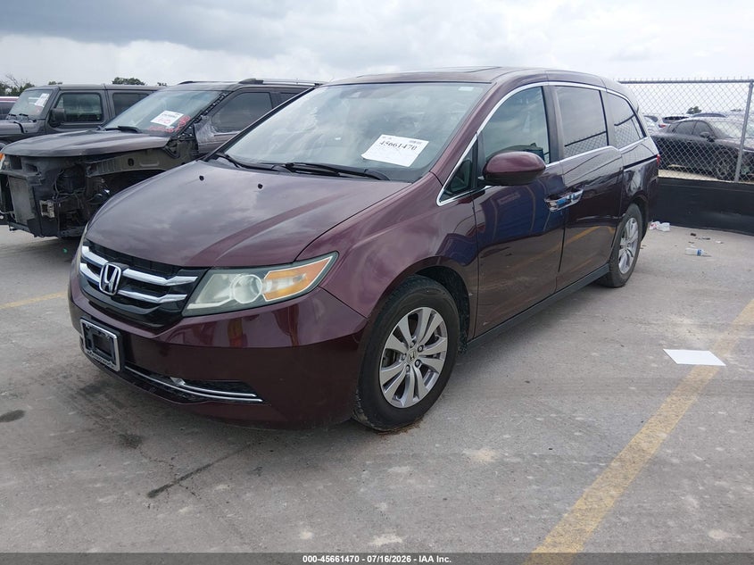 2014 Honda Odyssey Ex-L 5FNRL5H62EB084707 photo 1