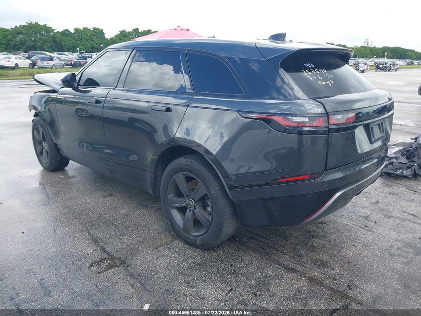 Vin: salyk2ex2la257540, lot: 46160057, land rover range rover velar p250 r-dynamic s 20203