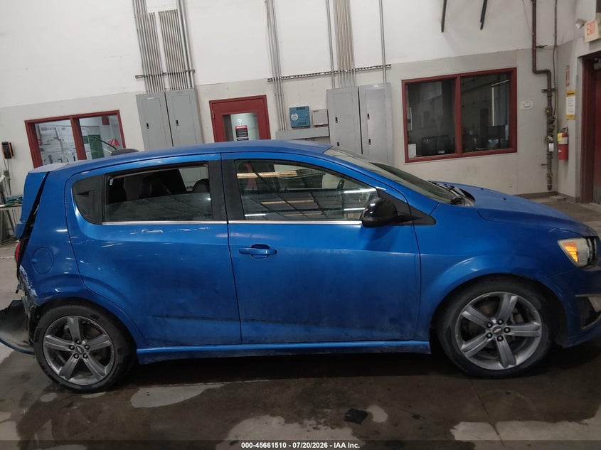 2016 Chevrolet Sonic Rs Auto VIN: 1G1JG6SB0G4127408 Lot: 45661510