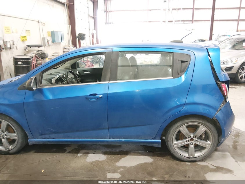 2016 Chevrolet Sonic Rs Auto VIN: 1G1JG6SB0G4127408 Lot: 45661510