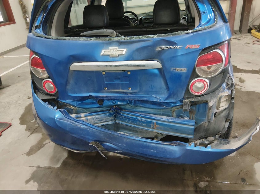 2016 Chevrolet Sonic Rs Auto VIN: 1G1JG6SB0G4127408 Lot: 45661510