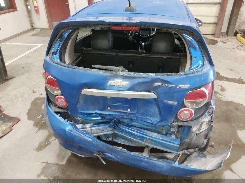 2016 Chevrolet Sonic Rs Auto VIN: 1G1JG6SB0G4127408 Lot: 45661510