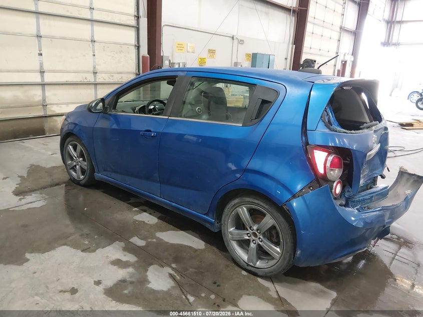 Vin: 1g1jg6sb0g4127408, lot: 46160082, chevrolet sonic rs auto 20163