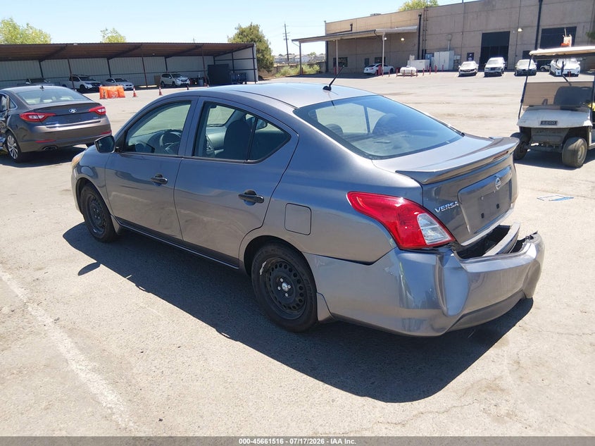 Vin: 3n1cn7ap6hl859162, lot: 46160088, nissan versa 1.6 s+ 20173