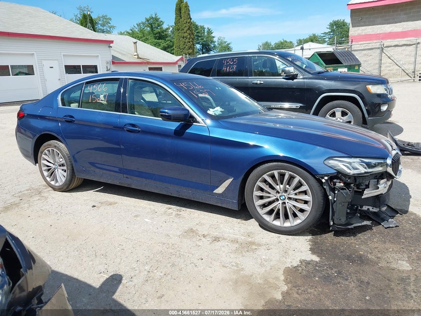 2021 BMW 530I xDrive VIN: WBA13BJ07MCF60740 Lot: 45661527