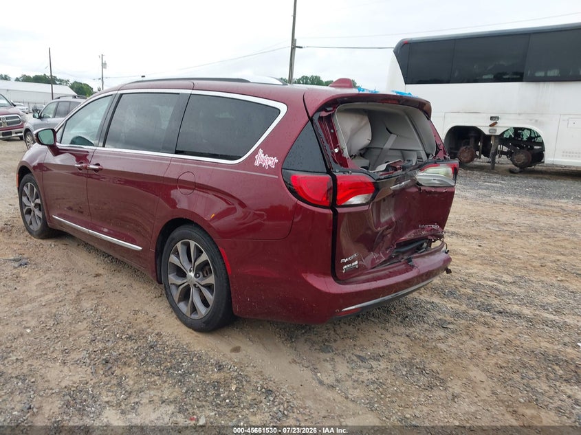 Vin: 2c4rc1gg0hr633400, lot: 46160102, chrysler pacifica limited 20173