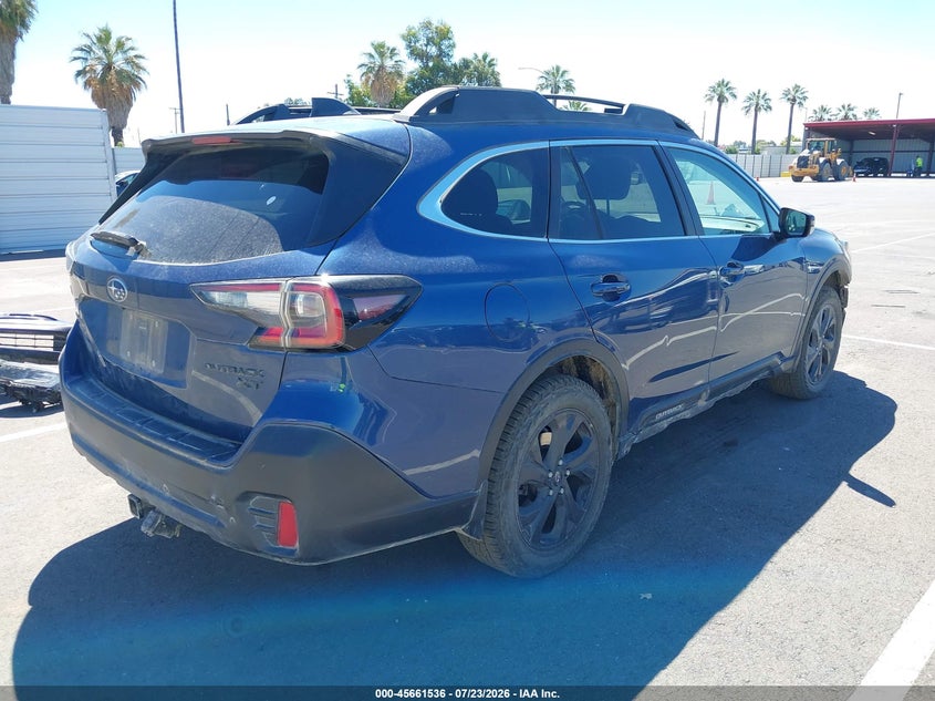 Vin: 4s4btgld1m3120915, lot: 46160108, subaru outback onyx edition xt 20214