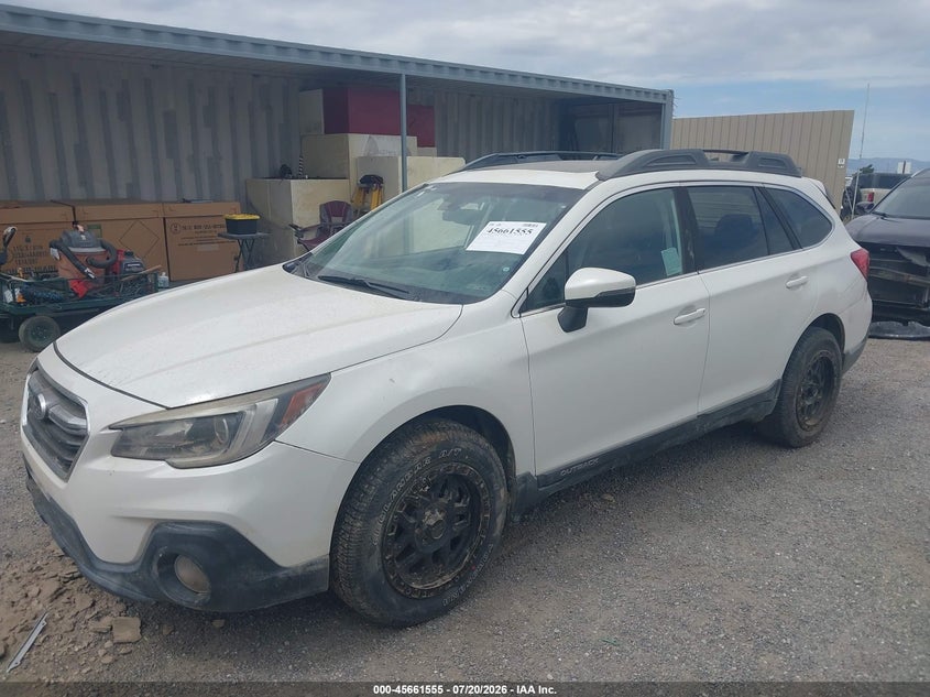 Vin: 4s4bsahc9j3264353, lot: 46160127, subaru outback 2.5i premium 20182