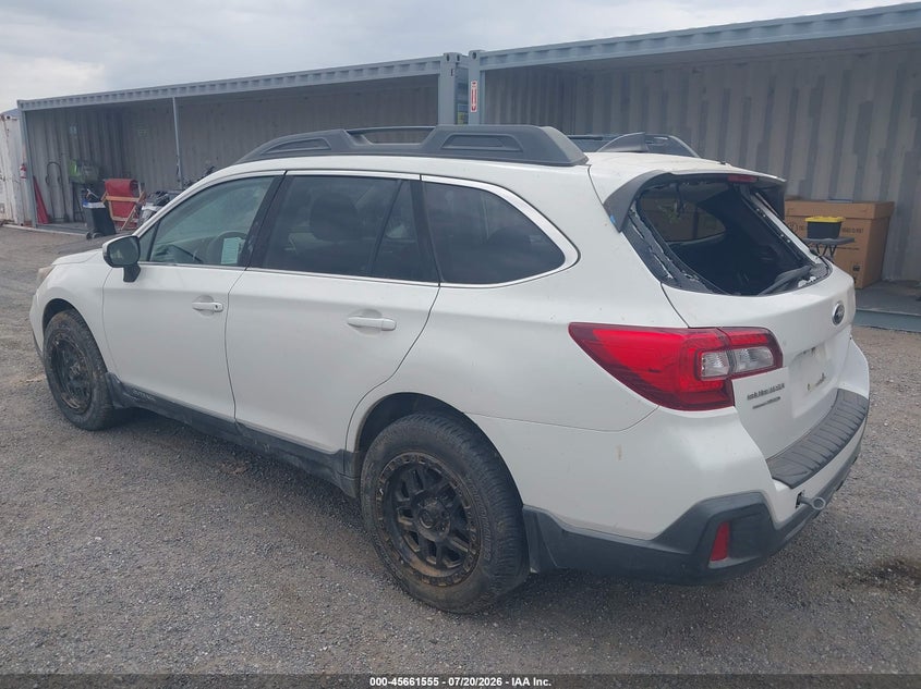 Vin: 4s4bsahc9j3264353, lot: 46160127, subaru outback 2.5i premium 20183