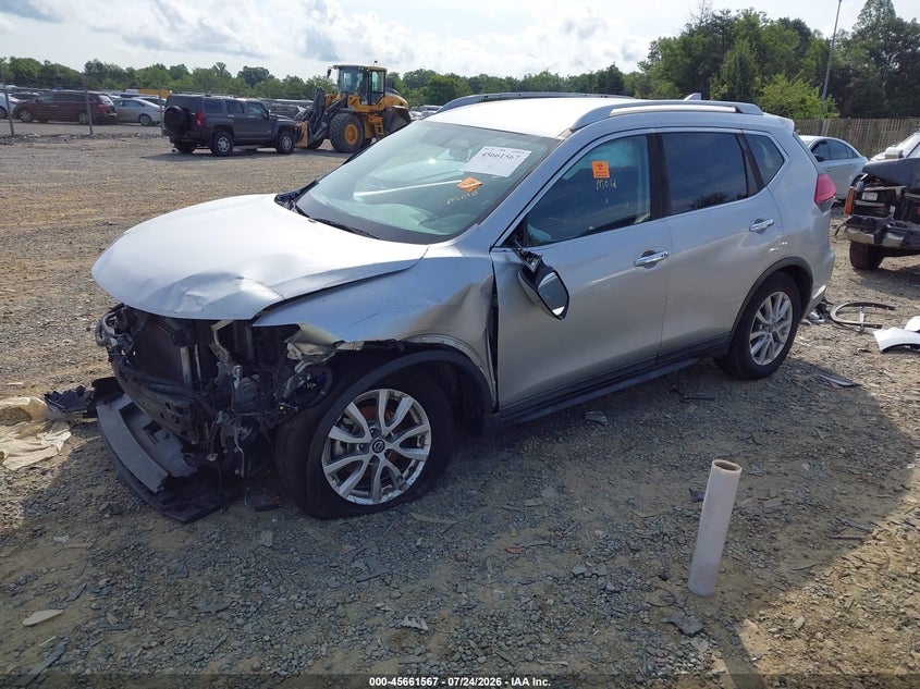 2017 Nissan Rogue, Удар спереди, IAAI, VIN KNMAT2MT3HP551960 — фото 2
