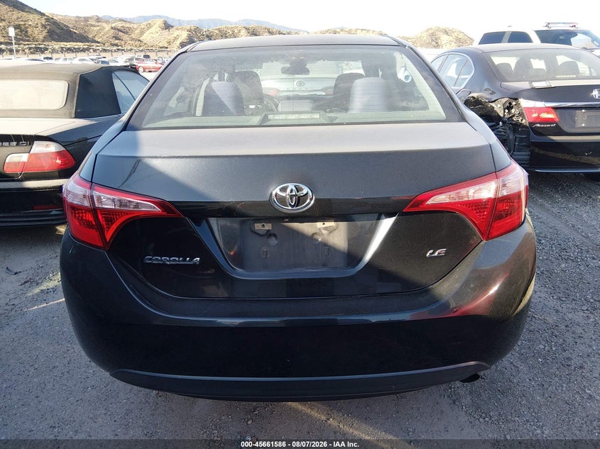 2017 TOYOTA COROLLA SEDAN 1.8L I-4 DOHC, VVT, 132HP