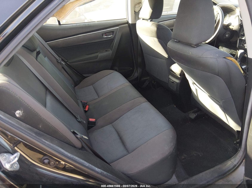 2017 TOYOTA COROLLA SEDAN 1.8L I-4 DOHC, VVT, 132HP