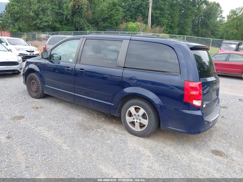 Vin: 2c4rdgcg0dr544331, lot: 46160191, dodge grand caravan sxt 20133