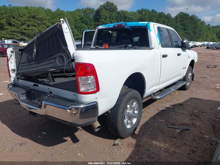 Vin: 3c6ur5dl0rg105971, lot: 46160193, ram 2500 big horn  4x4 6'4 box 20244