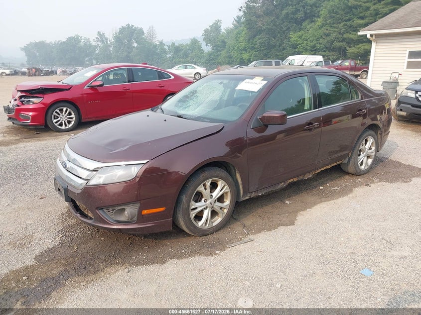 Vin: 3fahp0ha0cr168291, lot: 46160199, ford fusion se 20122