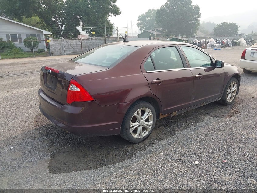 Vin: 3fahp0ha0cr168291, lot: 46160199, ford fusion se 20124